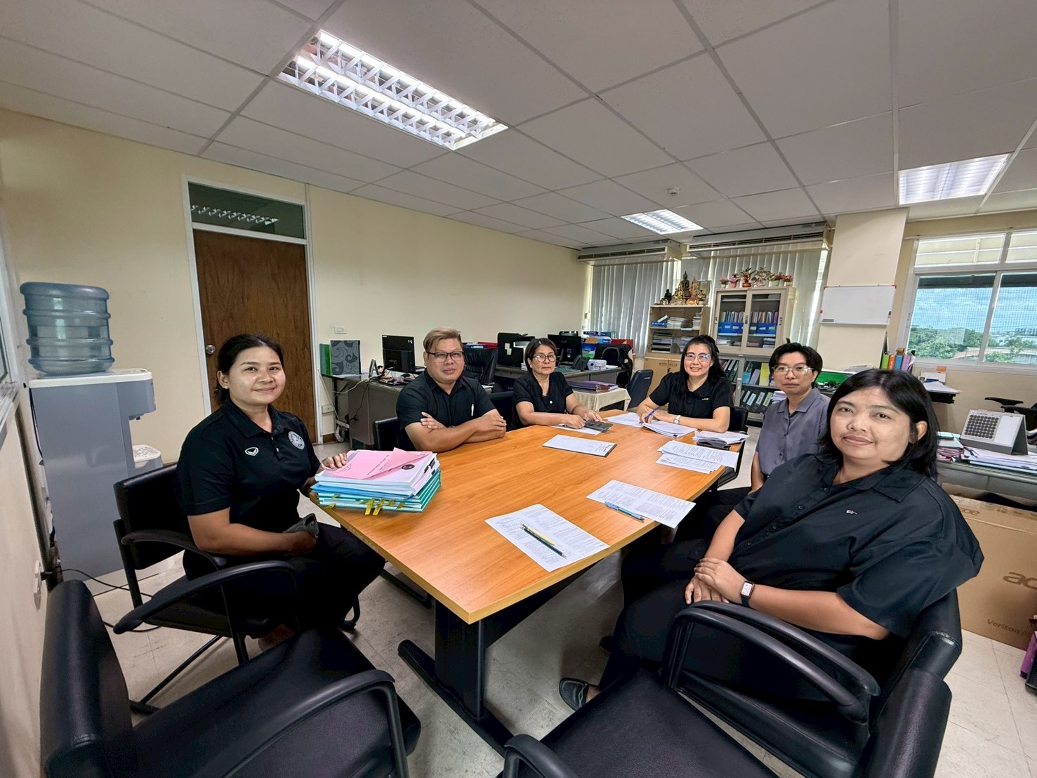 ประชุมปิดการตรวจสอบงานนิติการ
